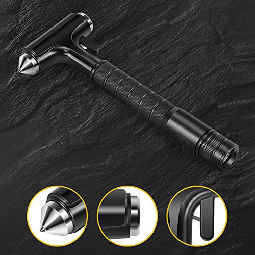 MERIGLARE Martelo de segurança de carro, ferramenta de escape de cortador de cinto de segurança, que