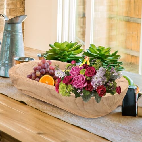 Bol en bois rustique pour sublimer une table vide avec des bougies - 5