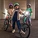 woom Beam Bike Lights, Front & Rear Kids’ Bicycle Light Set, USB-C Rechargeable, Tool-Free Mount, IPX4 Weather-Resistant, Auto Shut-Off Feature