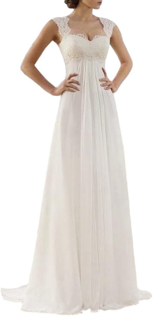 amazon beach wedding dress
