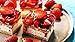 Lsdakoop Malowanie według liczb, obraz olejny, prezent dla dorosłych i dzieci, malowanie według liczb, zestaw do dekoracji domu, vacation 40 x 50 cm tort truskawkowy