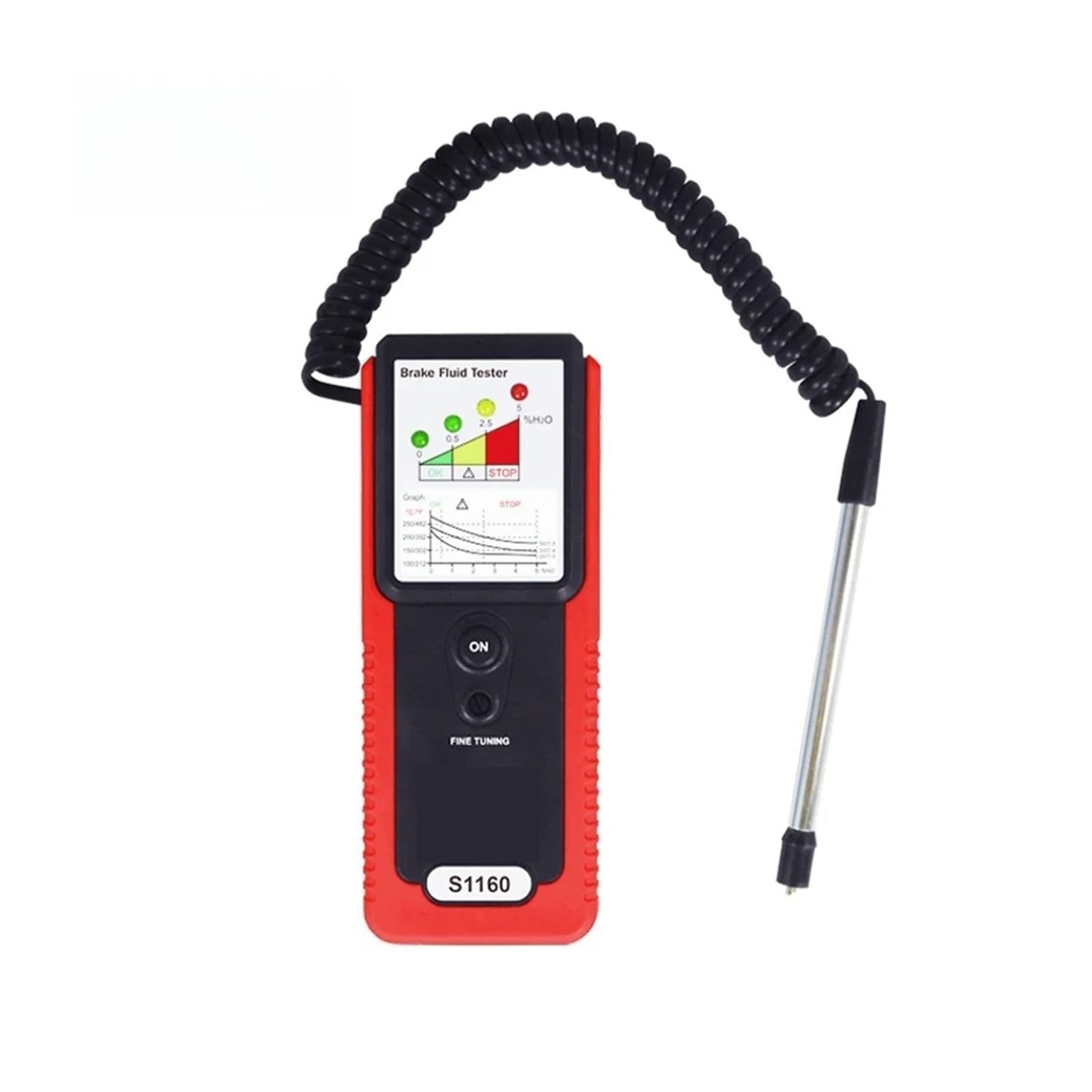 Tester per liquido freni, Riparazione Strumento Speciale Tester Del Liquido Dei Freni Penna Di Prova Del Liquido Dei Freni Test 'umidità Del Contenuto D'acqua