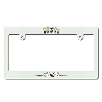 HCAgirls◆ミッフィー &スヌーピーナンバーフレームセット Amazon.co.jp: ナンバーフレーム スヌーピー ナンバープレート