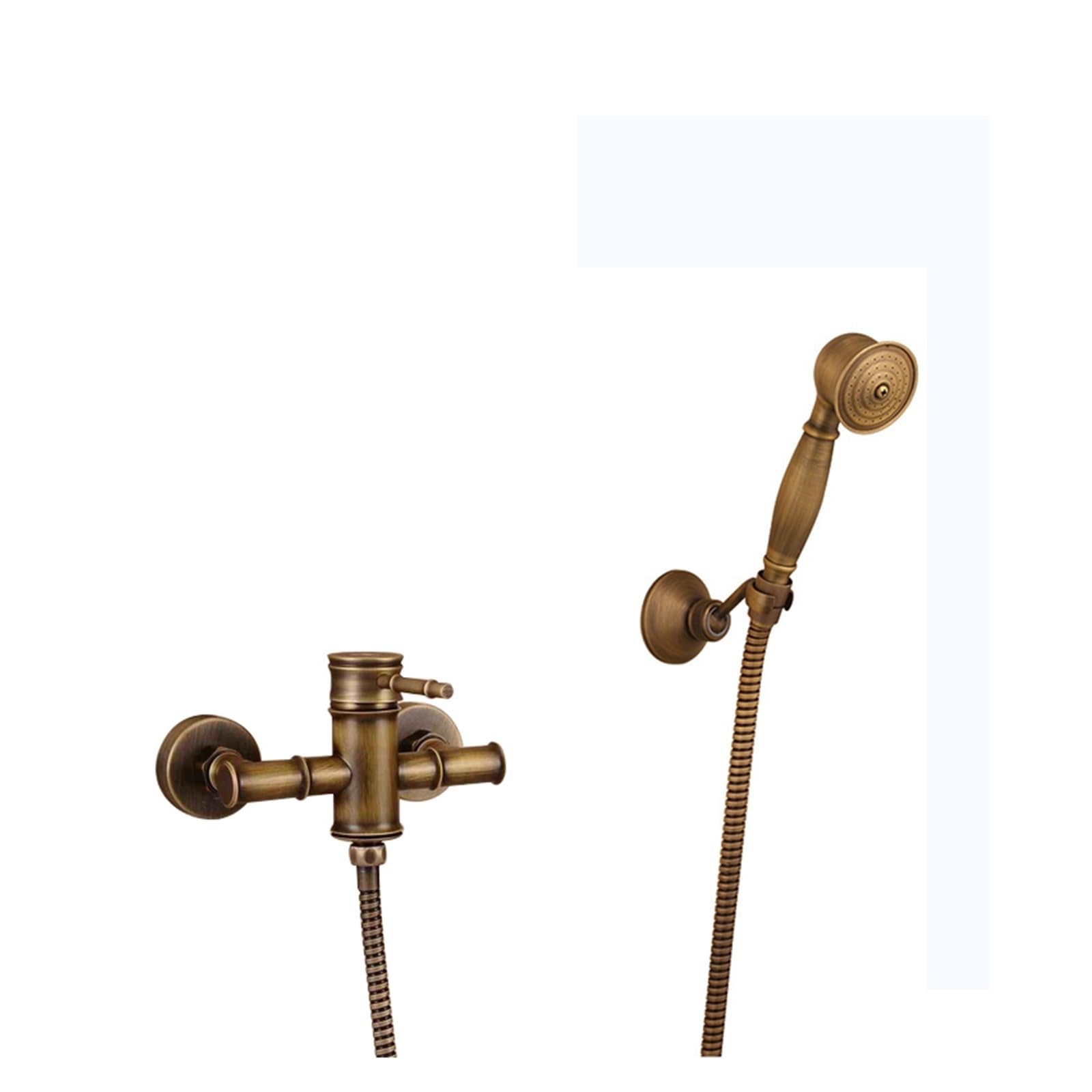 Pulvérisateur de toilette mural en laiton pour bidet chic