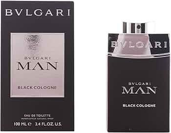 Amazon.com : Bvlgari Man Cologne Eau de Toilette Spray, Black, 3.4