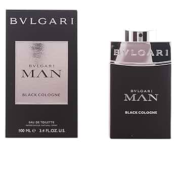 Bvlgari Man Black Cologne 3.4-Ounce Eau De Toilette : Amazon