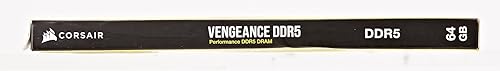 Miniatura 10 de CORSAIR Vengeance DDR5 64GB (2x32GB) DDR5 4800 (PC5-38400) C40 1.1V Memoria -Negro