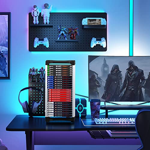 Nargos TP-23 Video Game Storage Tower For Ps5/ Ps4/ Ps3/ Ps2/ Xbox One/Xbox 360 And Xbox Series X/S/Wii And Switch Game Cases thumb #5