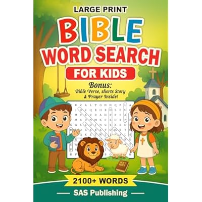 Bible Word Search For Kids