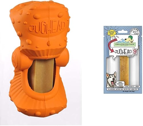 Himalayan Pet Supply Jughead Super Cheese Chew Insert and Classic Cheese Chew Insert Dog Chews