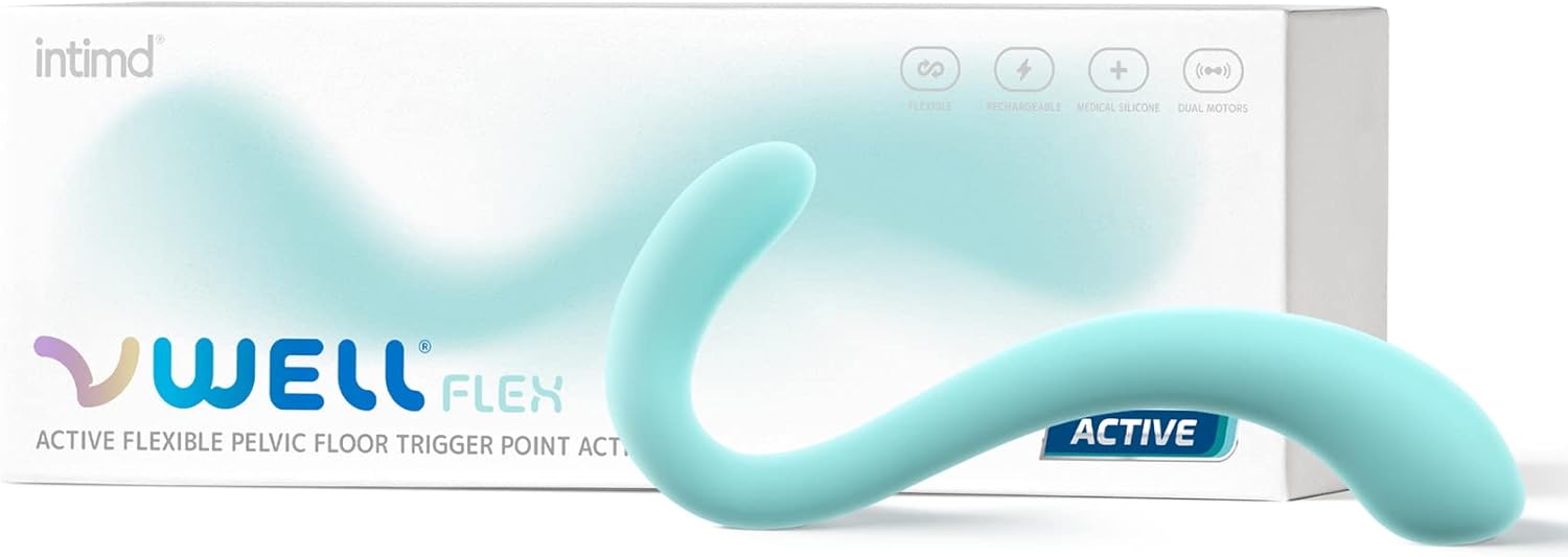 VWELL Flex Pelvic Floor Muscle Trigger Point Activator with Dual Active & Flexible Shaft Relaxer Tool Knot Scar Tissue Tender Point Myofascial Release Tightness Spasm Pain Relief for Women : Health & Household