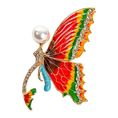 Broche papillon pour costume de mariage et soirées habillées accessoire femme