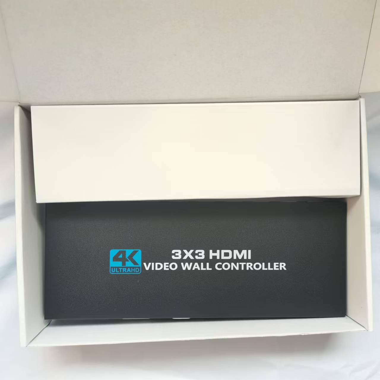 3x3 Video Wall Controller 4K HDMI DVI entrée 1080p 3x3 2x3 2X4 4X2 1X4 TV Wall Controller processeur 9 Écran épissure épissure boîte