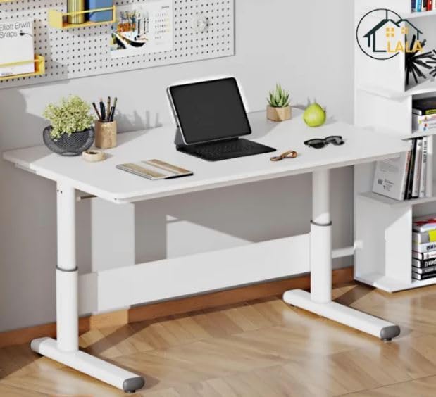 KEYOZA HeightAdjustable Laptop Table, Ergonomic Study Table, Portable