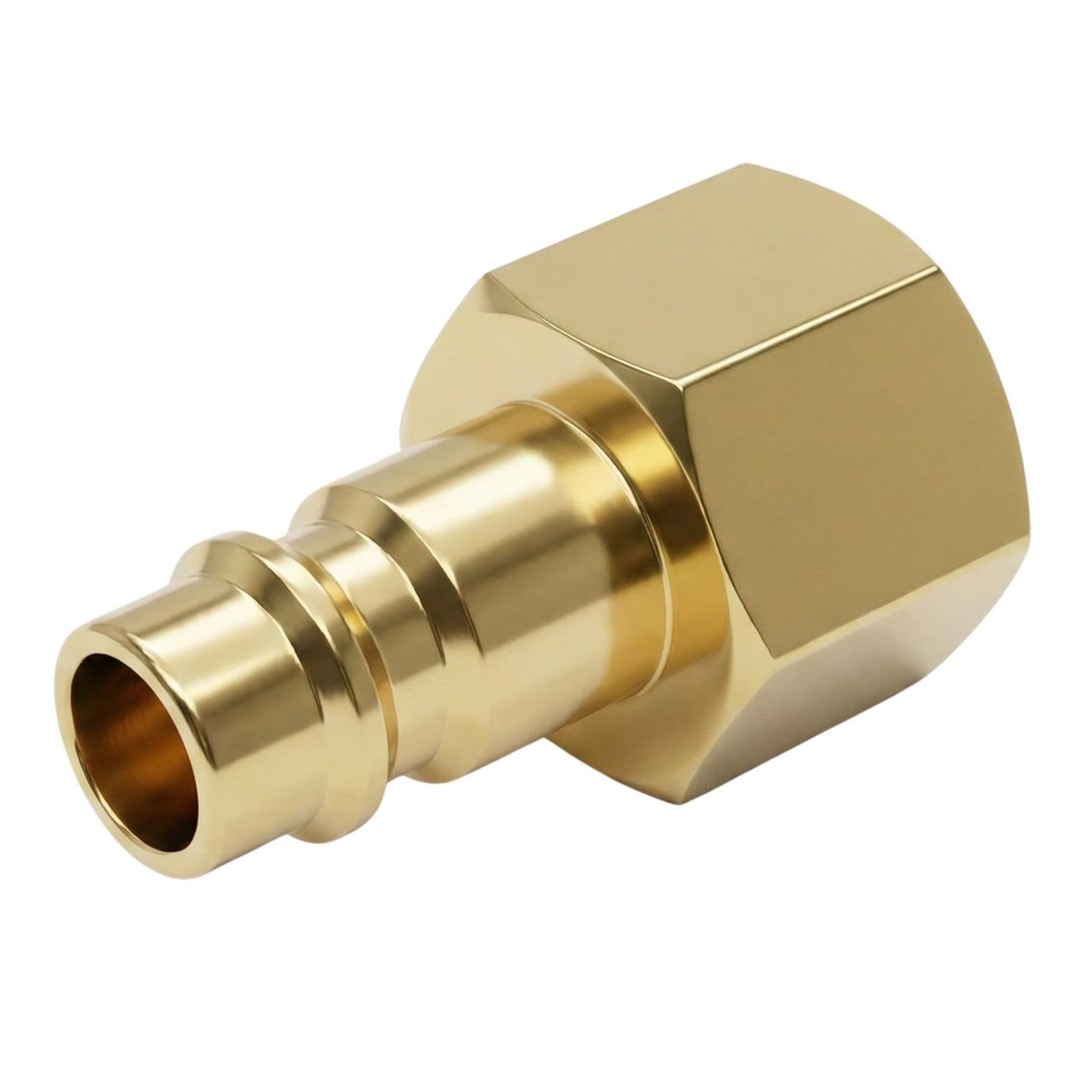Raccord pneumatique mâle 3/8 Lumonic fiche d'accouplement atelier laiton