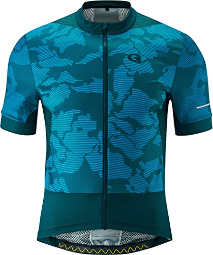 Preisvergleich Produktbild Gonso Padeon Kurzarm Full-Zip Fahrradtrikot Herren petrol / blau