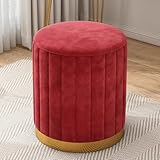 Profitez d'un confort ultime avec notre tabouret de coiffeuse rembourré en velours. Conçu pour améliorer votre espace, ce tabouret en peluche offre une sensation douce et luxueuse. Son design élégant et pratique complète parfaitement votre décoration d'intérieur, ce qui en fait un complément parfait à vos meubles de chambre ou accessoires de salon. Profitez à la fois de l'élégance et de la fonctionnalité avec cette pièce polyvalente.