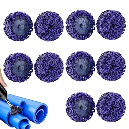 Juego de pulido de rueda de pulido, 11 piezas, kit de rueda de pulido de almohadilla de pulido, rueda de eliminación de óxido, tira de pintura y oxidación, rueda de pulido para taladro