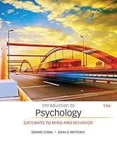 Bundle: Introduction to Psychology: Gateways to Mind and Behavior, 14th + MindTap Psychology, 1 term (6 months) Access Code 1305599071 Book Cover