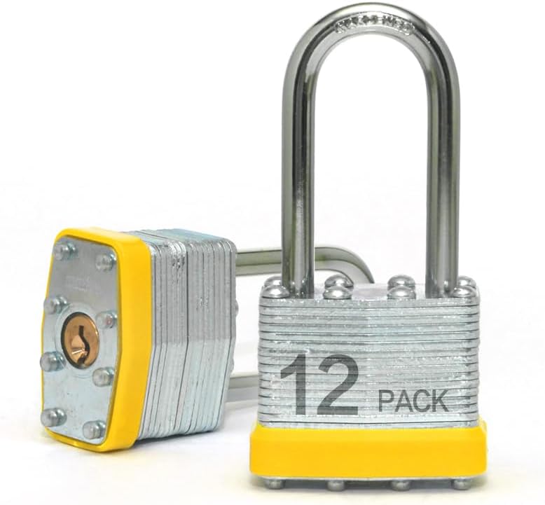 XanHen Locks Laminated Steel Keyed Padlocks Keyed Alike Locks Bulk