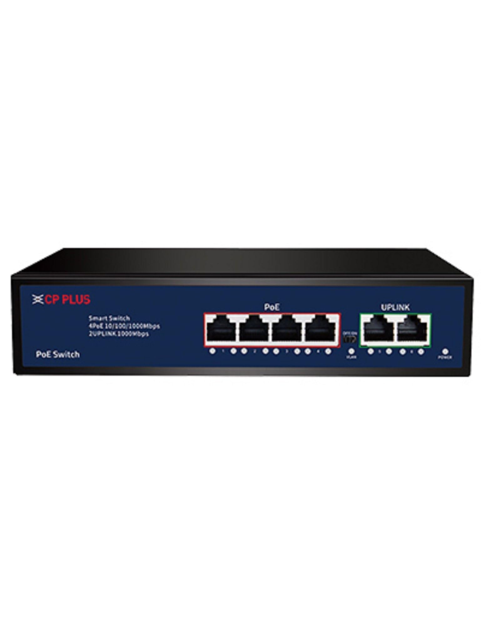 CP Plus 10 Ports Switch with 8 Gigabit PoE Ports & 2 Gigabit Uplink Ports CP-DNW-GPU8G2-96-image-12