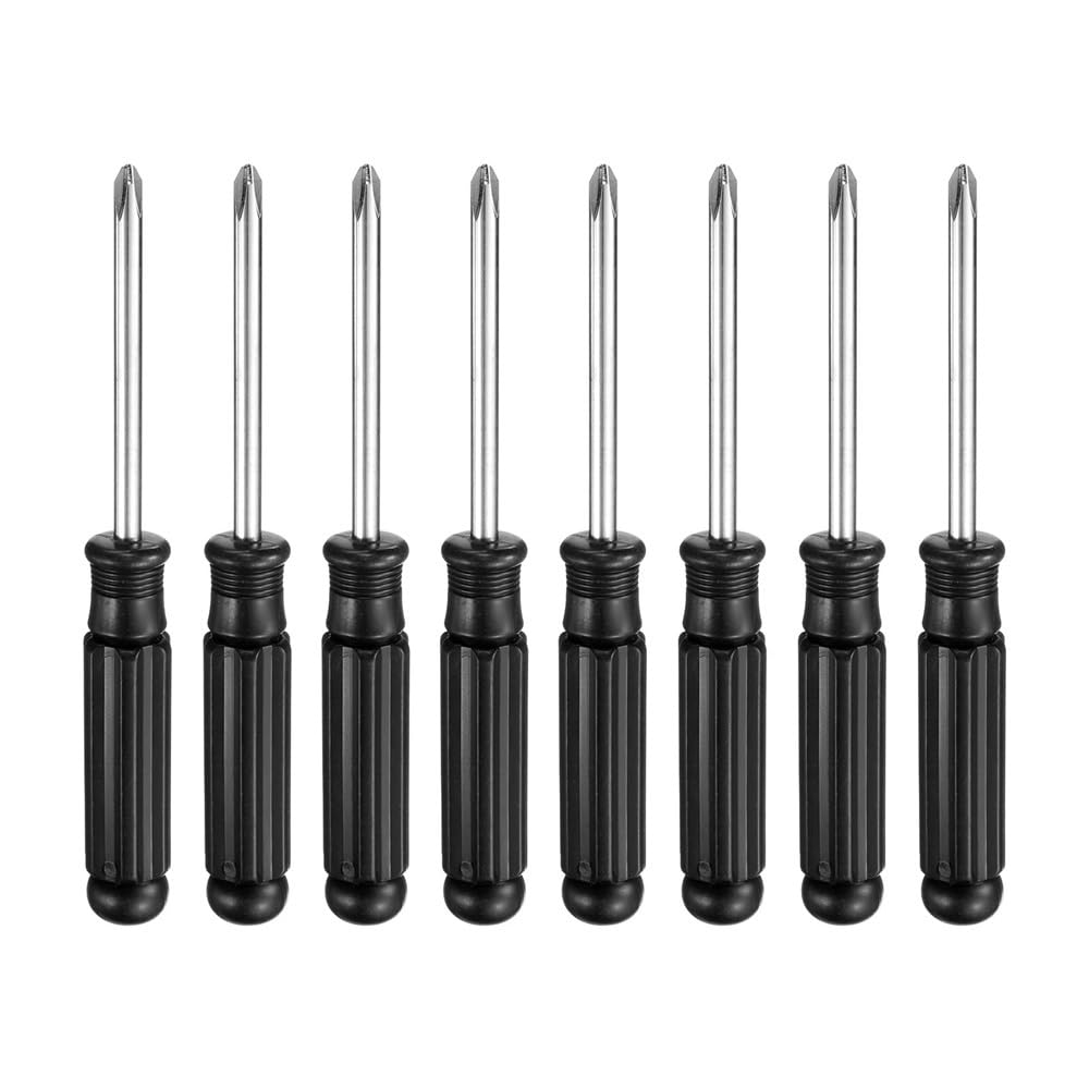 8/12/20 piezas PH1 PH2 PH00 Mini destornilladores de acero al carbono con mango ergonómico for herramientas manuales reparación bricolaje(115mm,20pcs)