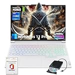 Lenovo Legion 7i Gaming Laptop - 16" WQXGA 240Hz | Intel i7-14700HX | GeForce RTX 4060 | RGB Backlit Keyboard | 64GB DDR5 + 1TB SSD | Win 11 Pro + Microsoft Office Pro + External DVD Driver