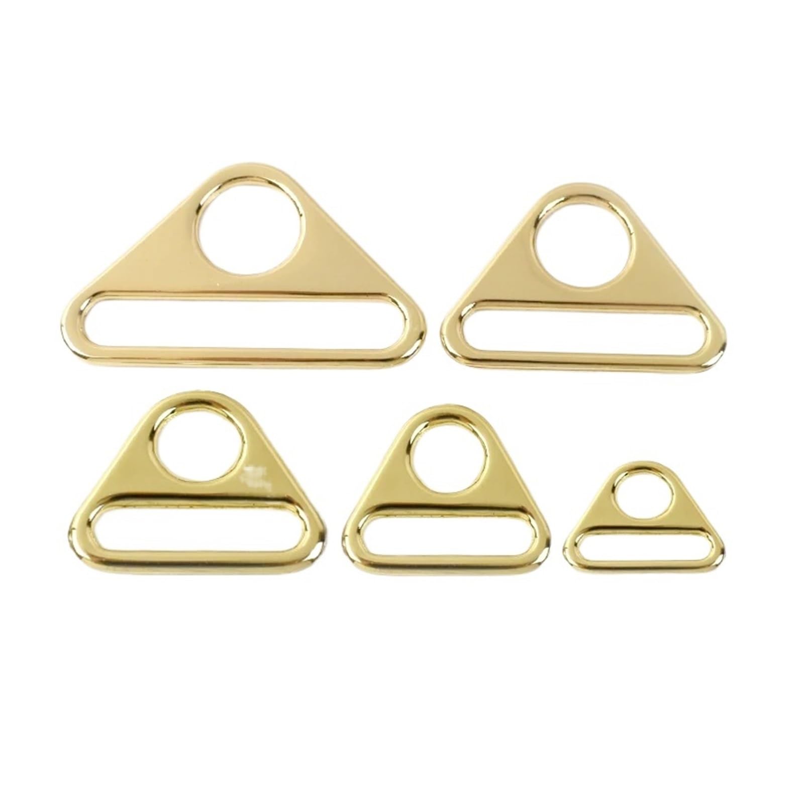 Klamry do torebek, 30 szt. 2338/50 Mm metalowe klamry pierścieniowe do regulatora zapięcia paska torby(Lightgold,32mm)