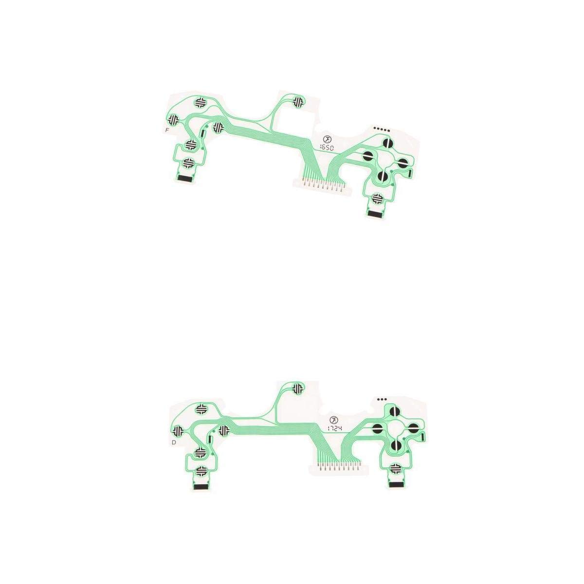 Merishopp 2pc Replacement Ribbon Cable Conductive Film Keypad Repair Part for PS4|Video Games & Consoles | Replacement Parts & Tools| Replacement Parts & Tools-image-37
