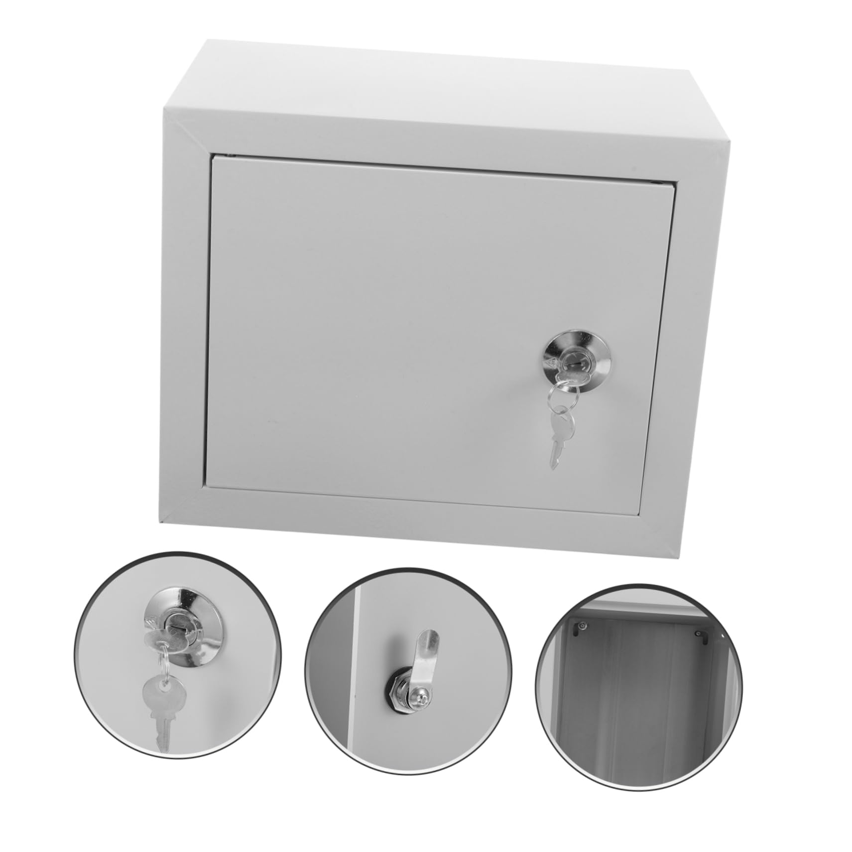 Artibetter Scatola Derivazione Da Esterno in Alluminio Resistente Spruzzi e Sporco Custodia Per Interruttori e Distribuzione Elettrica Montaggio Parete Per Casa e Garage