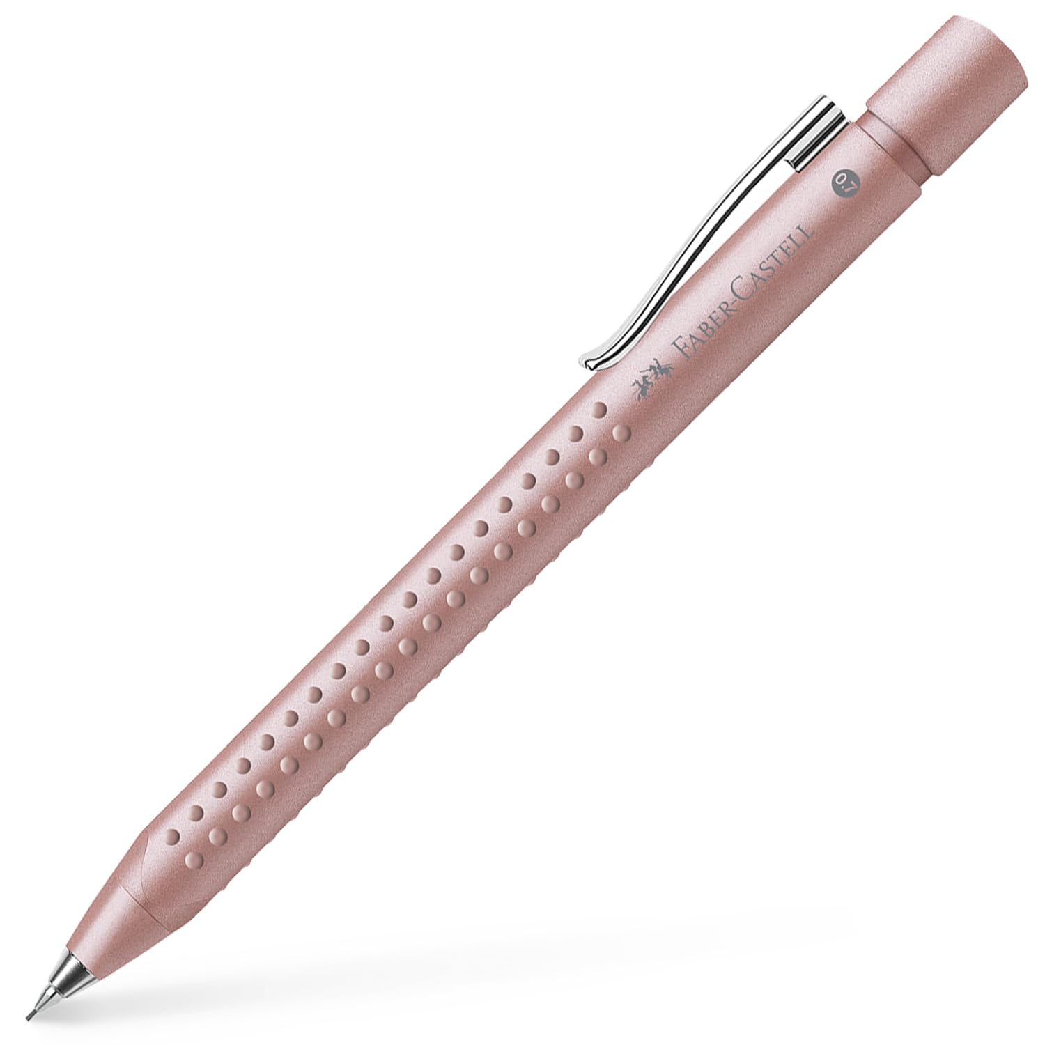 Faber-Castell Grip 2011 Stift- & Druckbleistiftset, Pale Rose