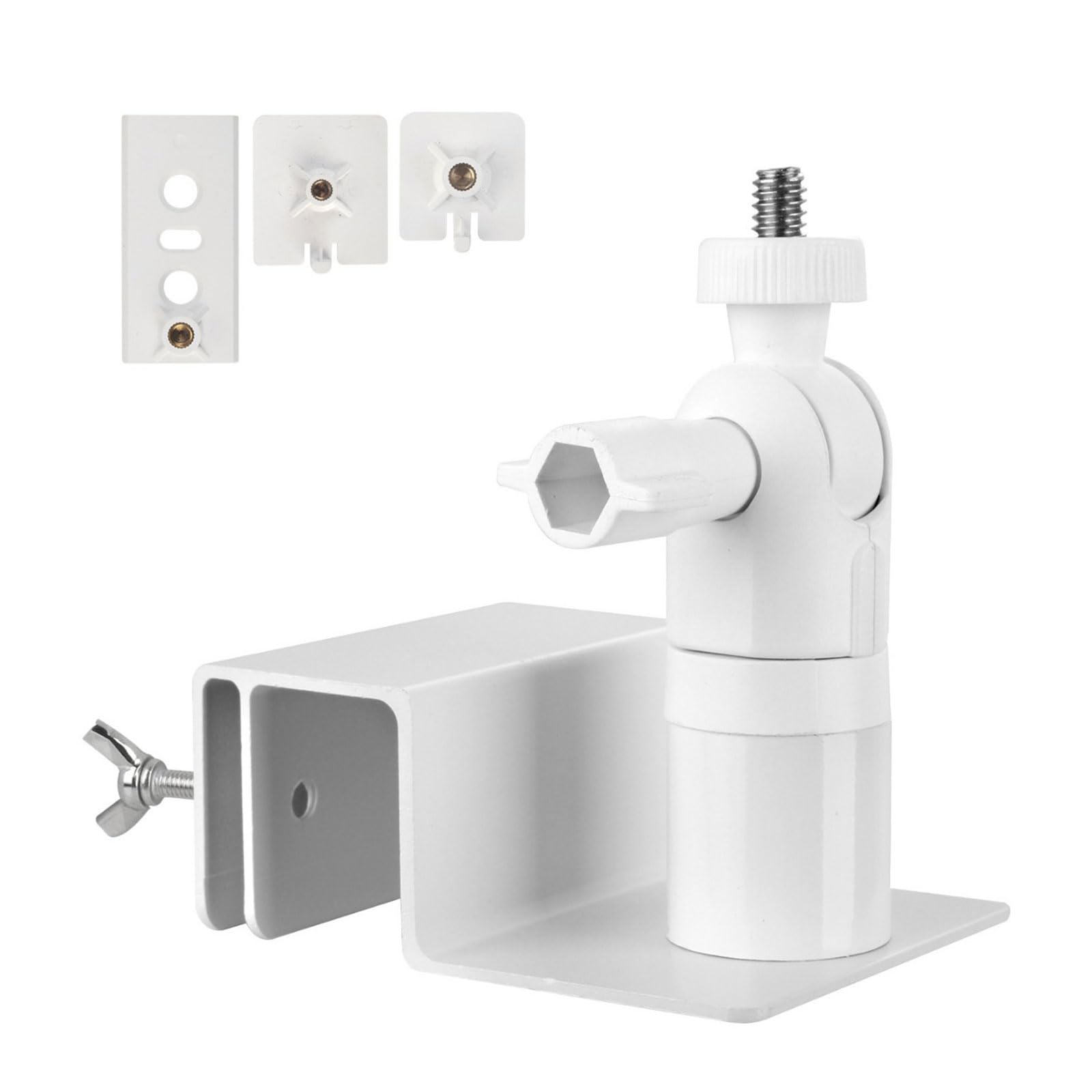 Aluminum Alloy Gutter Bracket for Battery Powered Cameras Tool Camera Installation Bracket