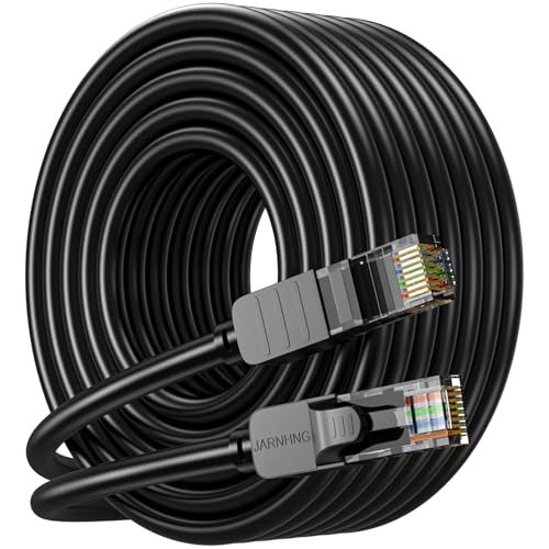 JARNHNG Cat6 LAN Kabel Netzwerkkabel 20m UTP 26AWG 500MHz mit RJ45 Steckern f&uuml;r Verkabelung, B&uuml;ro & Gaming, Cat.6