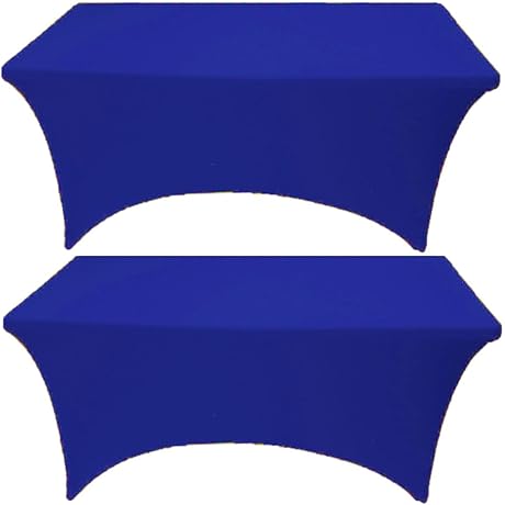 Hostyle 6Ft Blue Spandex Tablecloths