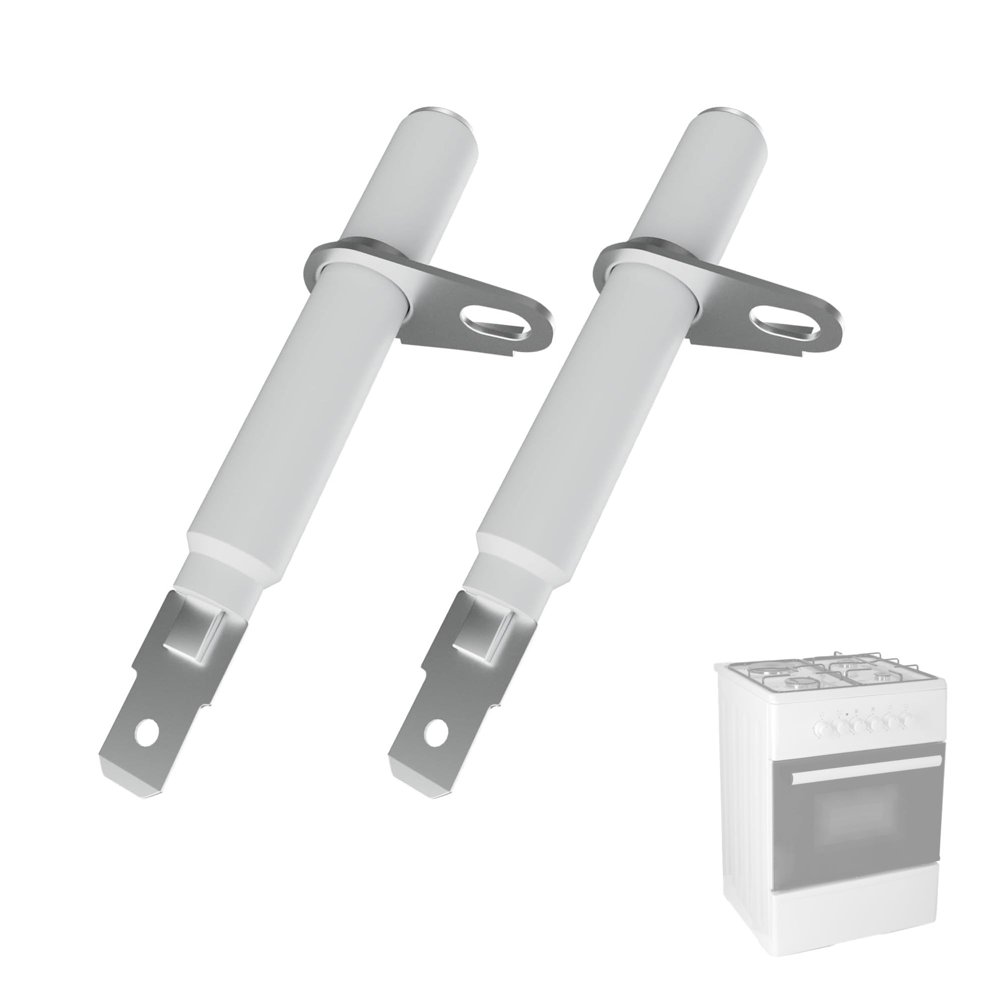 2Pcs 00631633 Gas Range Burner Electrode Compatible With Bosch Oven Igniter