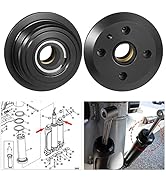 2PC Trim Cap for Mercury Outboard 200HP 225H 250HP 275HP 300HP 350HP 400HP Verado / Verado Pro 6C...