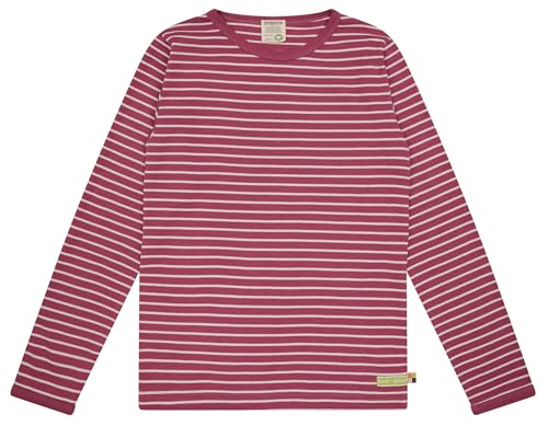 T-shirt fille à rayures idéal pour l'école et les jeux de plein air