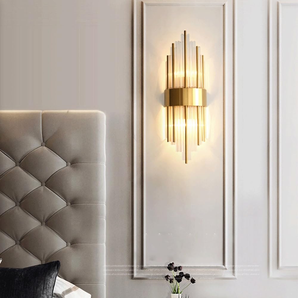 Applique murale en cristal GYORI au design nordique chic pour salon
