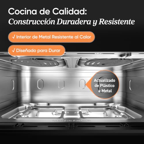 Miniatura 3 de Cosori Freidora De Aire Dual Blaze Twinfry 10l, Air Fryer Con 4 Resistencias De Doble Cesta A Una, 35-240 C, Asar, Hornear Y Deshidratar, 6 En 1, 70 Recetas De Chefs Y Pinzas, 8 Porciones, 2800w