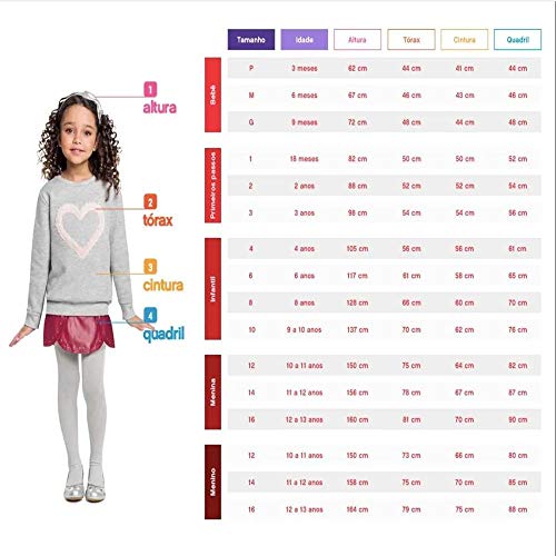 Calça Casual Avulso, Brandili, Meninas, Azul, 4