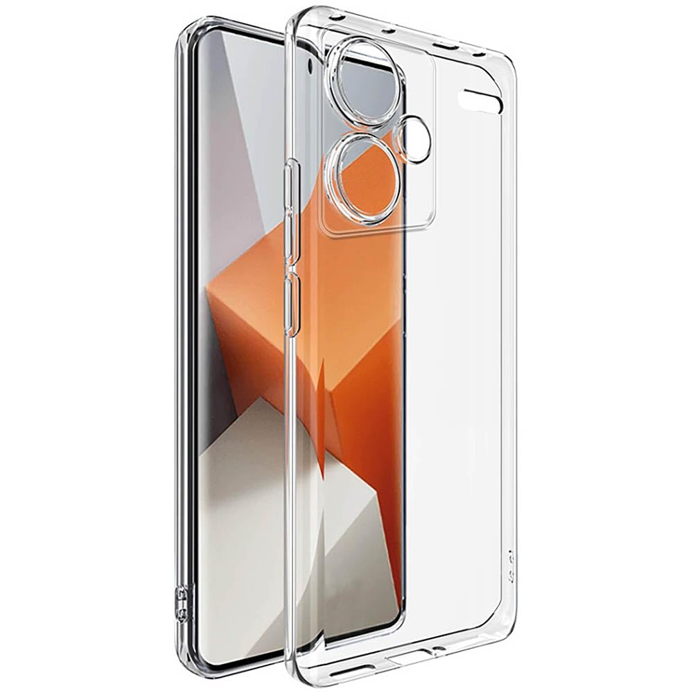 Amazon Brand- Solimo Basic Case for Mi Redmi Note 13 Pro Plus 5G (Silicone_Transparent) (B0CR1M8SJT) Amazon Price History, Amazon Price Tracker
