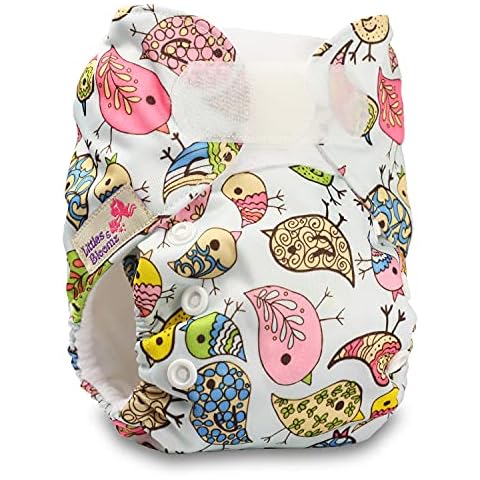 Littles & Bloomz Newborn Reusable Pocket Nappy Cover