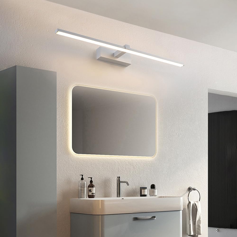 Jadssox Lampada da toeletta Moderna per Bagno, Lampada da Bagno, Lampada da Bagno su Specchio, Lampada da toeletta a LED, Lampada da toeletta a Barra, Lampada da Bagno, Luce da Bagno