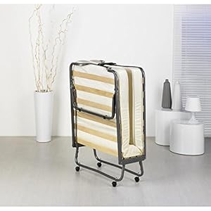 Vouwbed met orthopedisch matras en lattenbodem, 80 x 200 cm