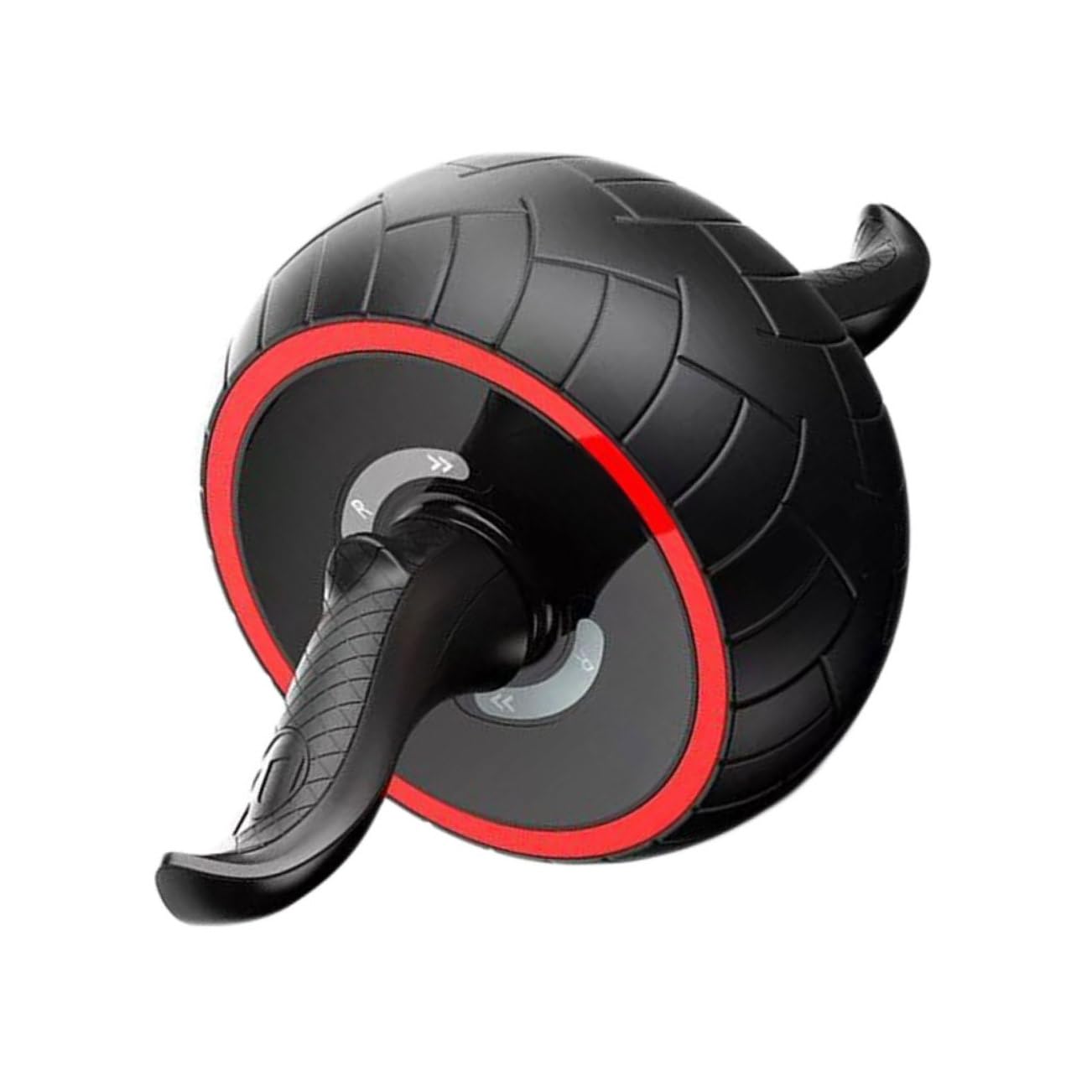 GALPADA Ruota Addominale Fitness in Gomma per Allenamento Core Silenziosa Attrezzo Addominali e Palestra Supporto Per Dimagrimento e Tonificazione Muscolare