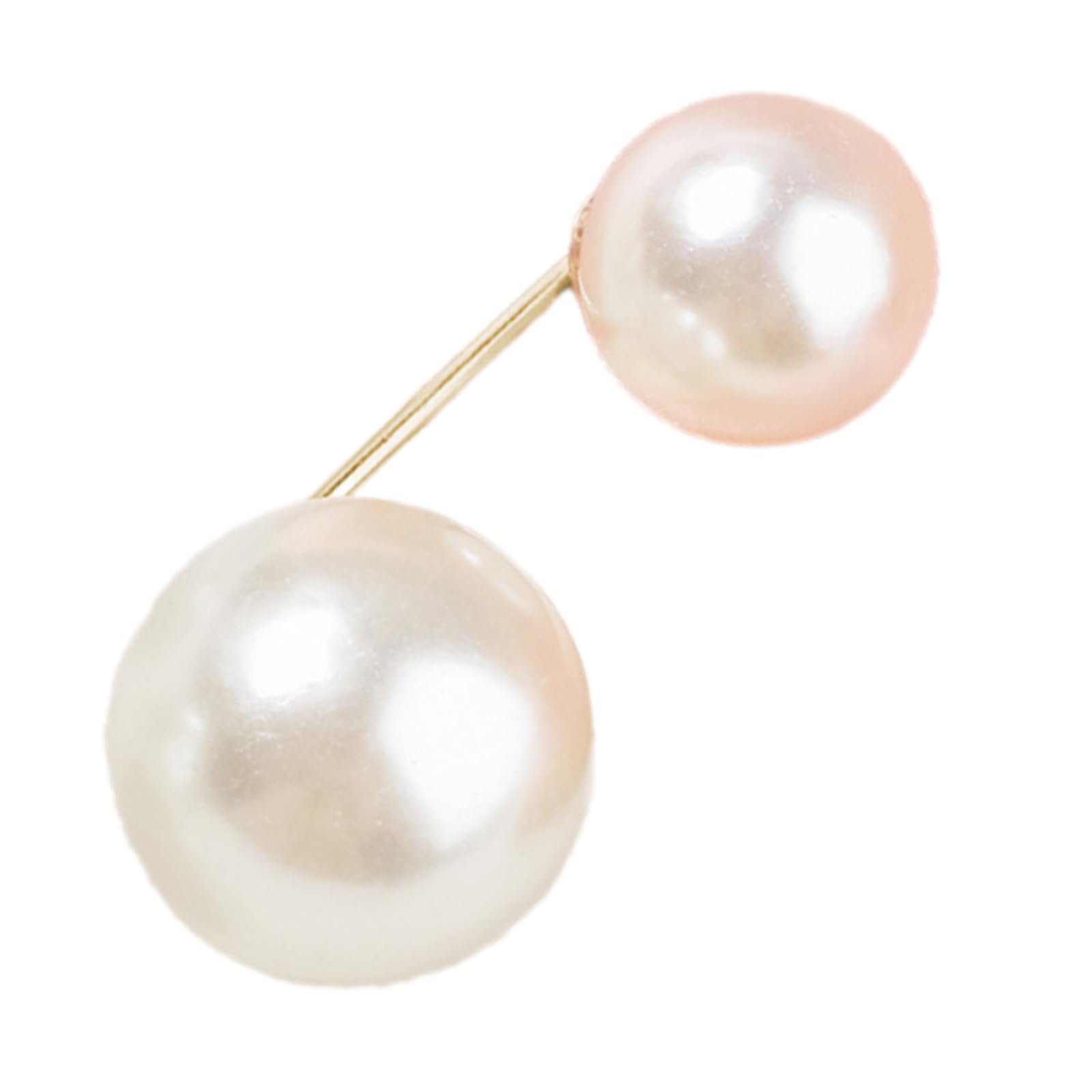 NMOWYBPY Artificial Pearls Waist Tighteners for Jeans Pants Trousers Dress Skirt Pants Shortener Clip Shawl Cardigan Collar Clip Waistband Adjuster