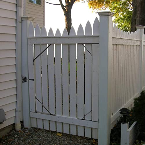 Image of Anti Sag Gate Kit Heavy Duty No Sag Kit for Wooden Gate Fence with a Gate Latch