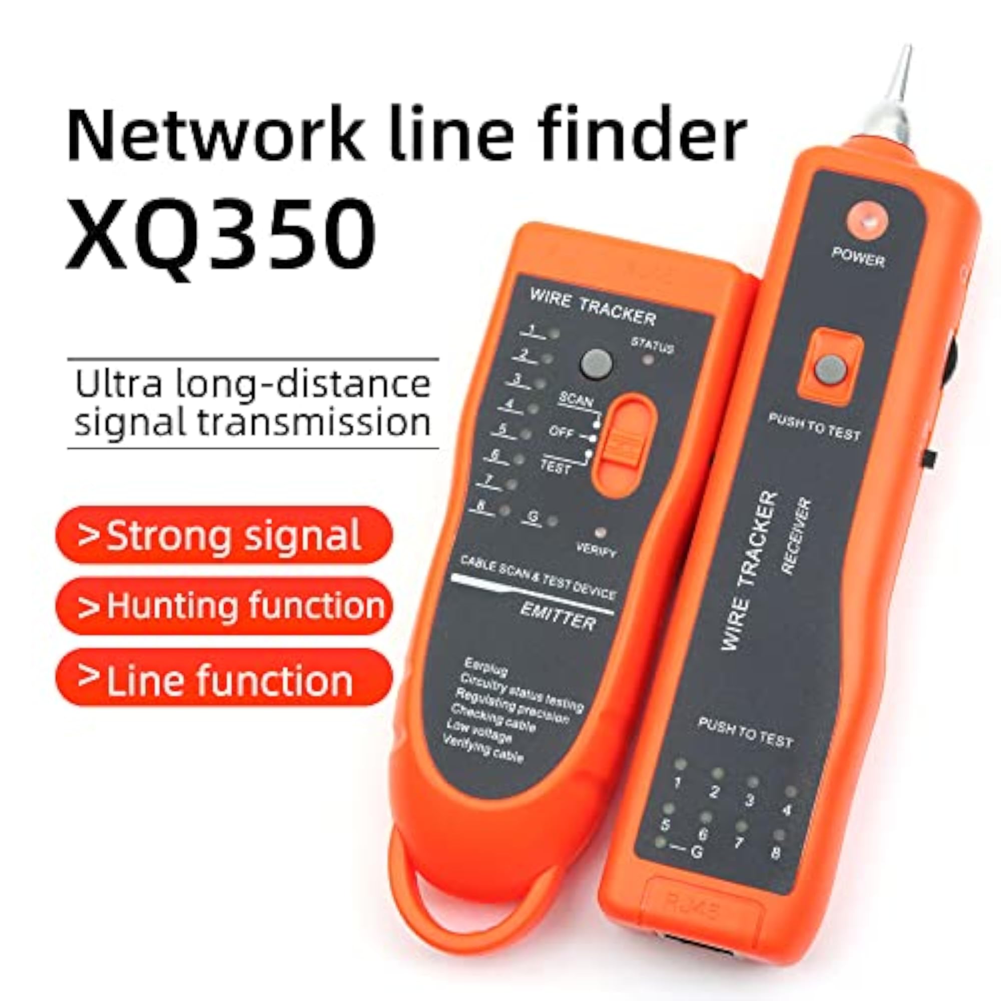 Ethernet Cable Tracker & LAN Network Tester