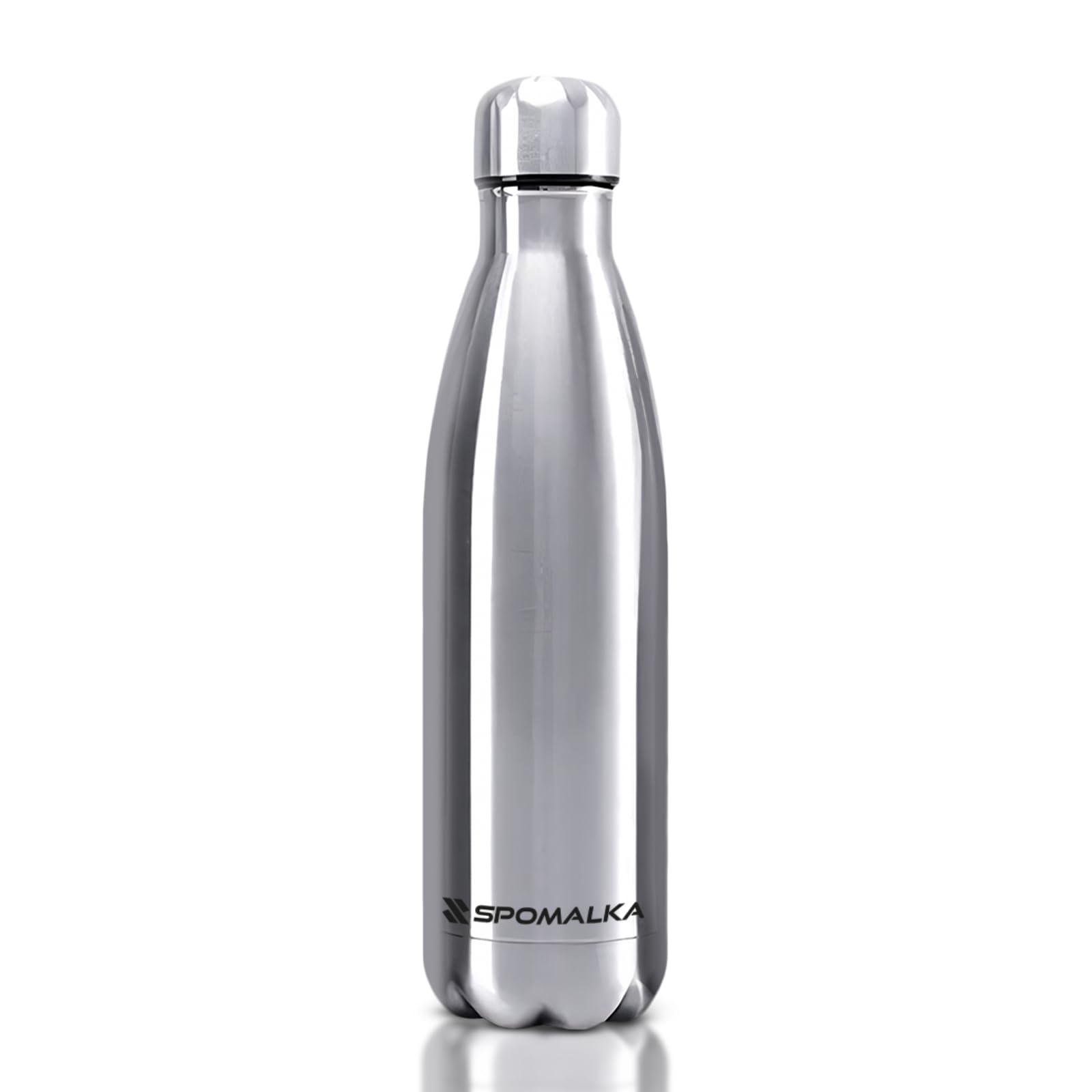 Sport-Wasserflasche Aus Edelstahl – 590 Ml, Doppelwandig Isoliert, Auslaufsicher, Für Kohlensäurehaltige Getränke