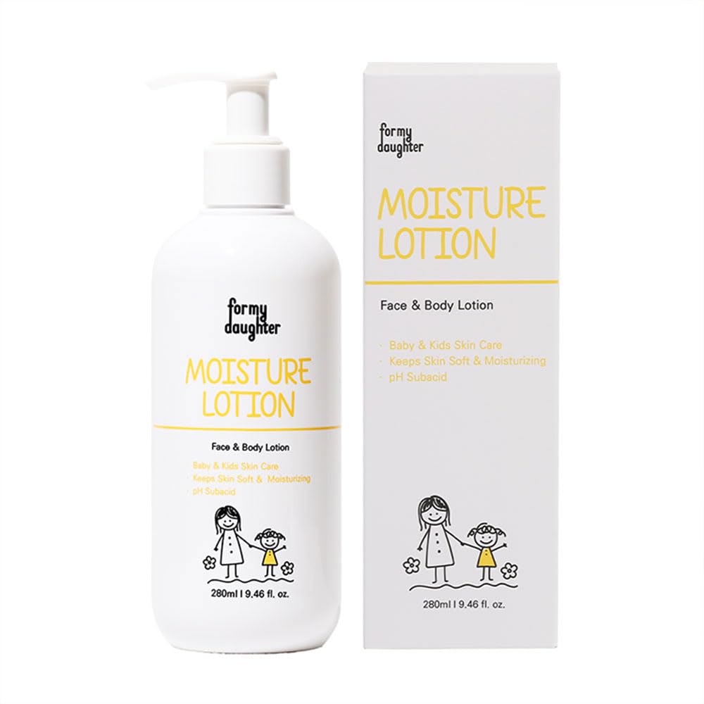 for my daughter Face & Body Soothing Baby Lotion | Daily Baby Care, Non-Scented| Dermatologist-Tested for Sensitive Skin – 280ml (9.46oz)